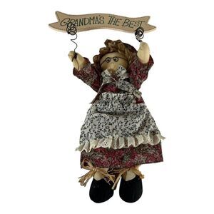 Main Joy Limited Doll Grandma’s The Best Hanging Apron Floral Dress And Apron